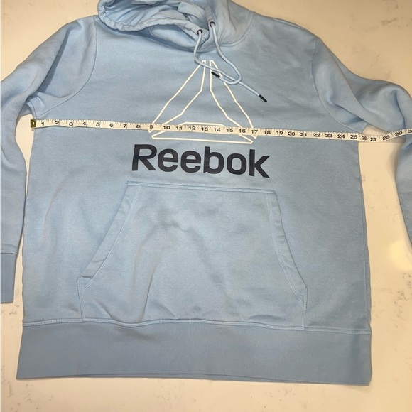Reebok Light Blue Pullover with Logo - Picture 7 of 9